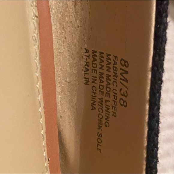 LIKE NEW Arturo Chiang Ralin Peep Toe Cork Wedge Shoes (Sz. 8M/38) $129 - Picture 8 of 16